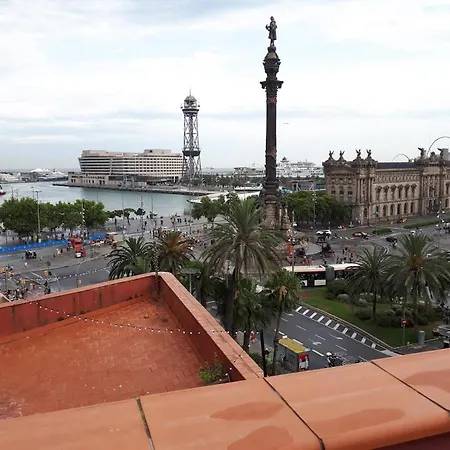 Lejlighed Beautiful Apartment On Las Ramblas With Port Views *