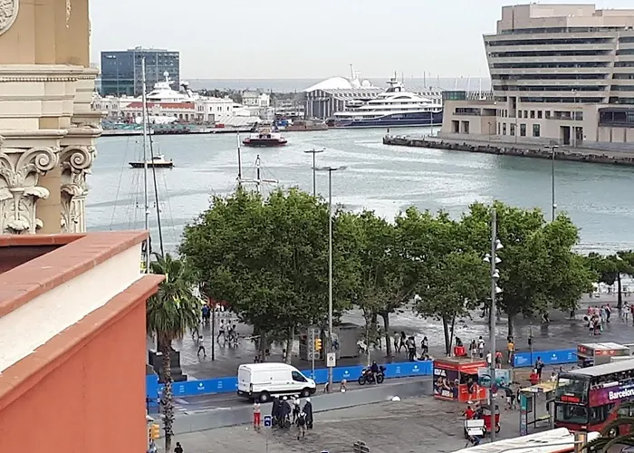 Beautiful Apartment On Las Ramblas With Port Views Apartment *